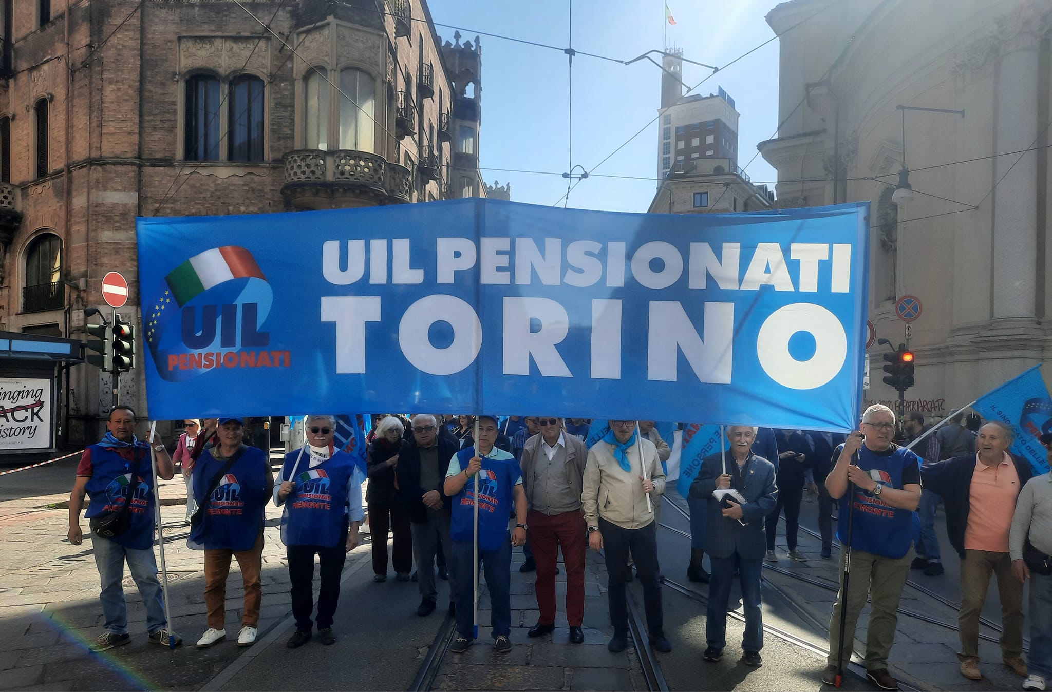 Primo Maggio, UilP Piemonte in corteo per difendere i diritti dei lavoratori