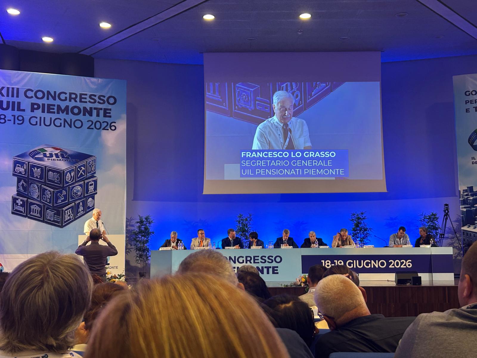Lo Grasso al congresso Uil Piemonte: «Portare la Uil Pensionati fuori dalle sedi, tra le comunità e nei territori»